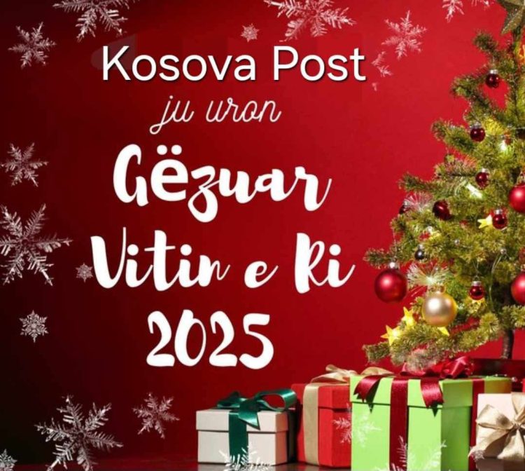Kosova Post ju uron Gëzuar Vitin e Ri 2025!