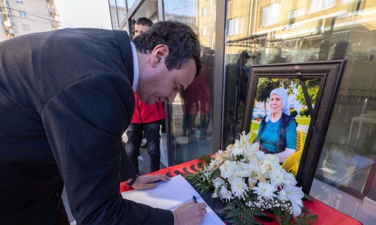 Kurti për vdekjen e Shehide Krasniqit: Çdo nënë dëshmori, burim i edukimit për çdo luftëtar të lirisë