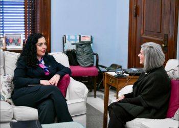 Osmani takohet me senatoren republikane, flasin për rëndësinë e koordinimit me ShBA-të