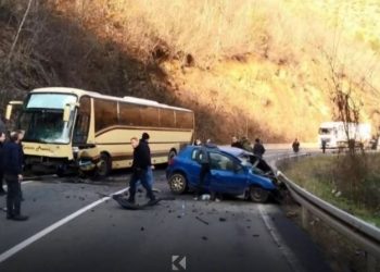 Nxënësit e Kosovës aksidentohen në Serbi