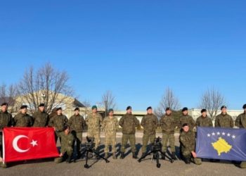 Ushtria turke mban trajnim për forcat e Kosovës për “granatahedhësin automatik MK-19”