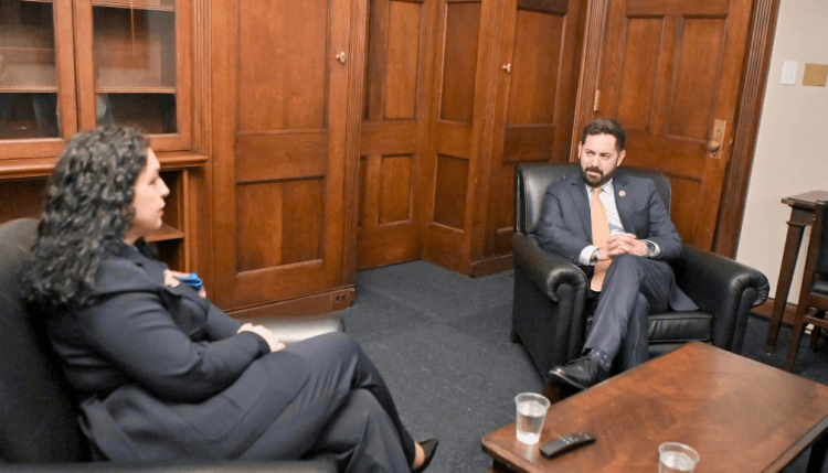 Takohet me kongresistin republikan Lawler, Presidentja Osmani: Pamë mundësitë e konkretizimit të bashkëpunimit në fusha të ndryshme