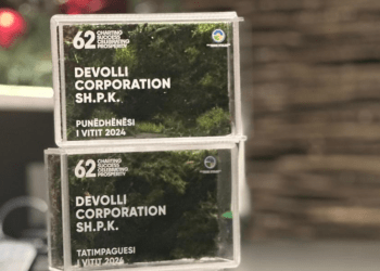 Devolli Corporation shpallet punëdhënësi, eksportuesi dhe tatimpaguesi i vitit 2024 nga OEK-u