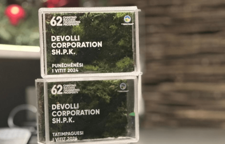 Devolli Corporation shpallet punëdhënësi, eksportuesi dhe tatimpaguesi i vitit 2024 nga OEK-u