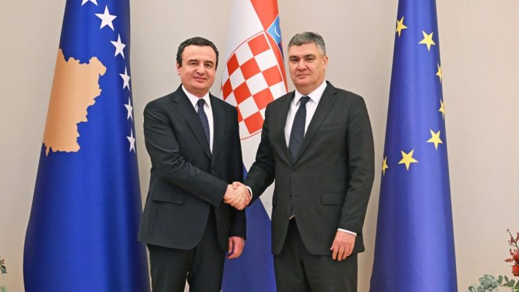 Millanoviq me Kurtin: Kosovën duhet ta njohin të gjitha shtetet e BE-së – Kroacinë e keni mbrapa