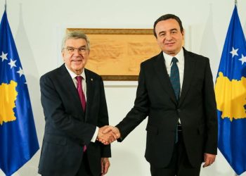 Kryeministri Kurti takon kryetarin e Komitetit Olimpik Ndërkombëtar