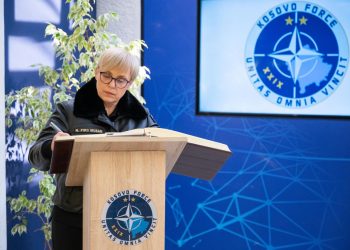 Presidentja Musar, ushtarëve në KFOR: Kosova dhe BP, shumë të rëndësishme për Slloveninë