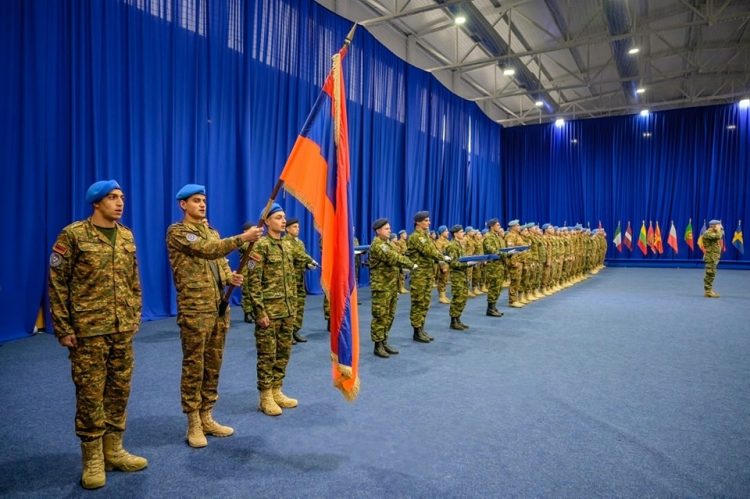 Iricani i KFOR-it i falënderon ushtarët armenë për shërbimin në Kosovë