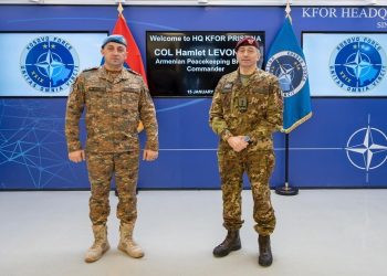 Barduani takohet me komandantin e brigadës armene, flasin për sigurinë