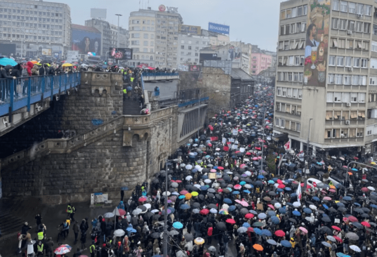 Grevë e përgjithshme në Serbi