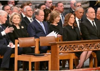Carter bën bashkë Trump dhe ish-rivalët e tij, shikoni si e nderojnë ish-presidentin në ceremoninë mortore