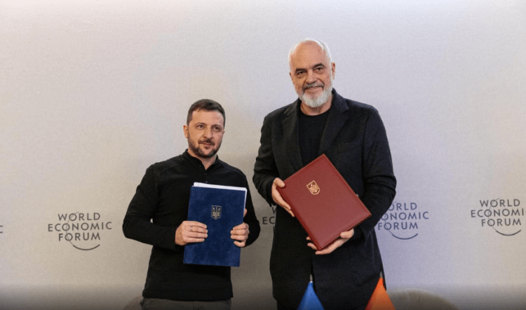 Publikohet marrëveshja Ukrainë-Shqipëri