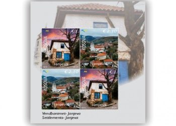 Posta e Kosovës lanson pullat `Vendbanimet – Janjeva`