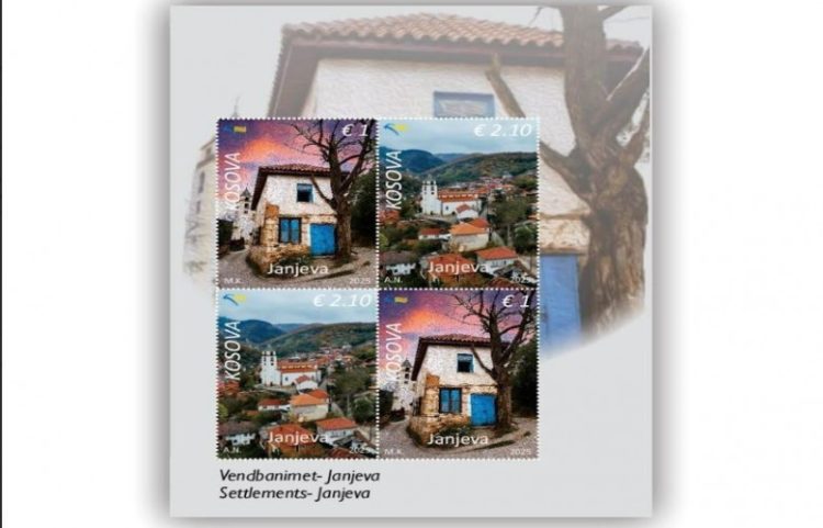 Posta e Kosovës lanson pullat `Vendbanimet – Janjeva`