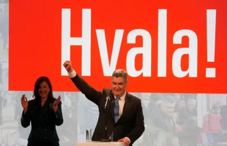 Zoran Milanoviq rizgjidhet president i Kroacisë