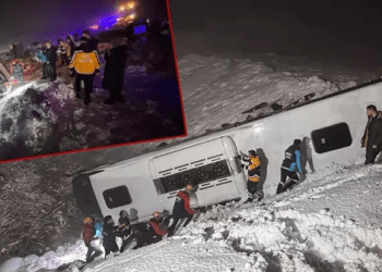 Aksidentohet autobusi me 44 persona në Turqi, raportohet për katër të vd*ekur