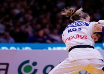 Distria Krasniqi fiton medaljen e bronztë në Grand Slamin e Parisit