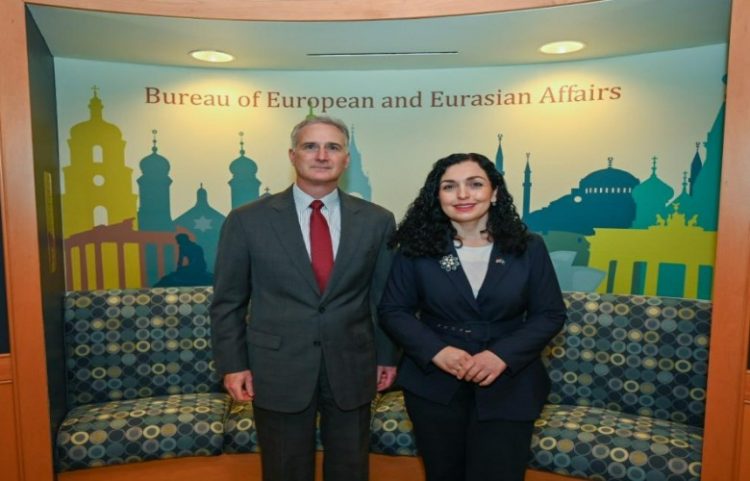 Osmani në takim me Bonon thekson rëndësinë e forcimit të sigurisë rajonale