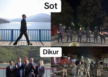 Bekim Jashari: Qytetarët duhet të zgjedhin ata që larguan thikat nga hartat e Kosovës, apo ata që dikur ishin gati ta ndanin bashkë me Vuçiqin
