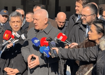 Kontrolli i përbashkët kufitar Maqedoni e Veriut – Kosovë, inspektohen punimet për “One Stop Shop” në Bllacë