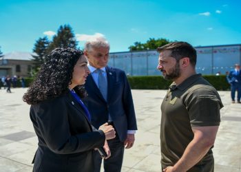 Osmani: Ukraina po lufton për dinjitetin e lirinë, Kosova e di këtë dhimbje