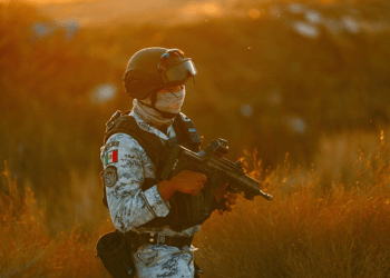 Trupat e para meksikane mbërrijnë në kufirin e SHBA