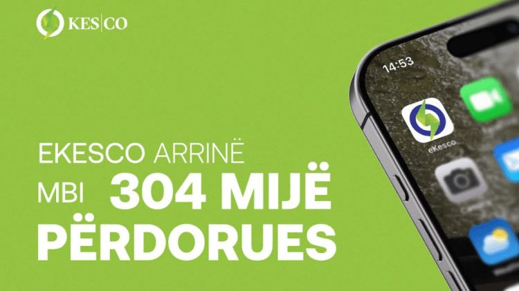 KEDS: Mbi 304 mijë përdorues të aplikacionit eKesco