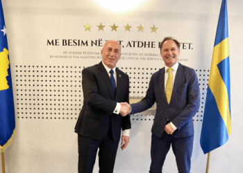 Haradinaj takon ambasadorin e Suedisë