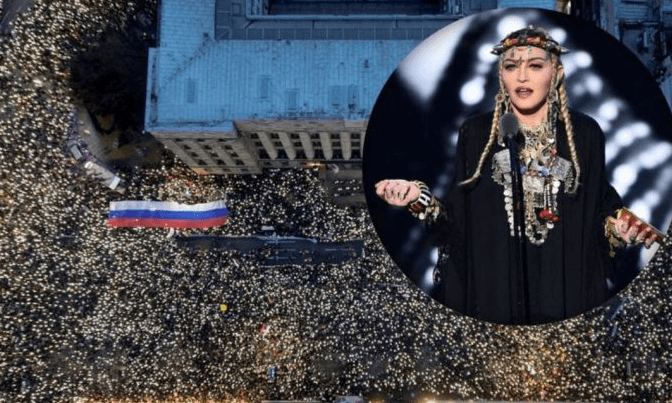 Këngëtarja e njohur Madonna, mbështet protestat studentore në Serbi