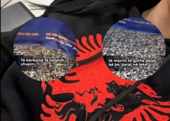 Skandal në Aeroportin e Beogradit/ Vajza portugeze keqtrajtohet veç pse mbante një bluzë me flamurin shqiptar