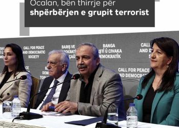 Kreu i burgosur i PKK-së, Ocalan, ka bërë thirrje për shpërbërjen e organizatës te*rroriste PKK