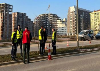 Fillon ndërtimi i rrethrrotullimit në rrugën `C` në Prishtinë