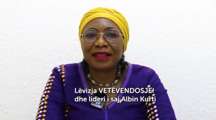 Sekretarja e Përgjithshme e organizatës më të madhe social-demokrate në botë, Chantal Kambiwa, me mesazh të fuqishëm në mbështetje të Albin Kurtit (Video)