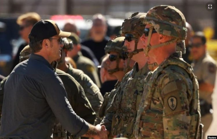 Sekretari i Mbrojtjes, Pete Hegseth, viziton kufirin jugor të SHBA-së