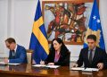 Presidentja Osmani dhe ambasadori suedez nënshkruajnë marrëveshje bashkëpunimi