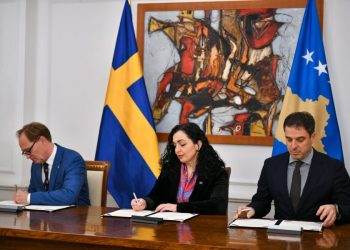 Presidentja Osmani dhe ambasadori suedez nënshkruajnë marrëveshje bashkëpunimi