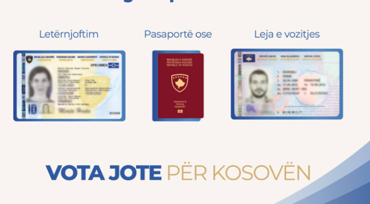 Dokumentet që janë të vlefshme për votim