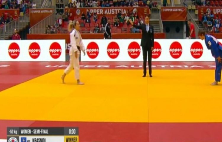 Distria Krasniqi ‘rrah’ hungarezen, prek finalen e madhe të Linz-it