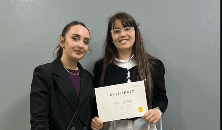 Nxënësja e Shkollave Maarif në Kosovë zë vendin e parë në Konkursin e 26-të Kombëtar të Fizikës