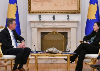 Osmani takohet me Erkenin, i shpreh mirënjohje për kontributin e vazhdueshëm të IOM-it në Kosovë