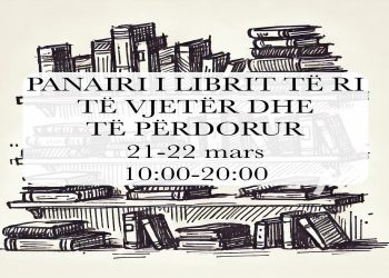 Mbahet panairi i librit të ri, të vjetër dhe të përdorur