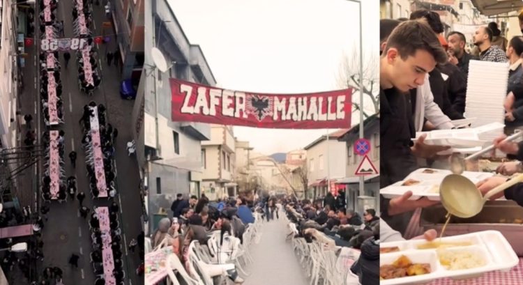 Shqiptarët në Bursa organizojnë iftar masiv