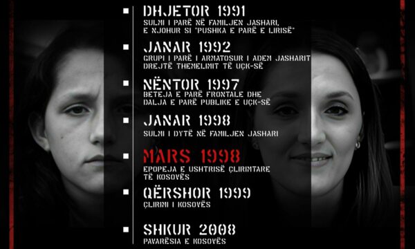 Besarta Jashari, e mbijetuara e s*ulmeve serbe ndaj familjes Jashari në Prekaz, uron Epopenë e UÇK-së