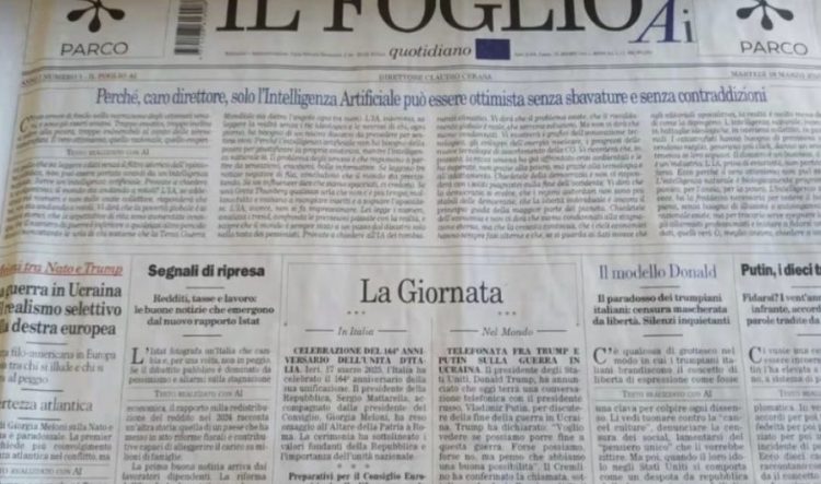 Qindra gazetarë në rr*ezik për vendin e punës, del gazeta e krijuar nga Inteligjenca Artificiale