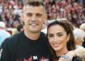 Granit Xhaka bëhet baba i një vajze për herë të tretë (Foto)