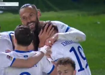 Muriqi s’e bën hesap Islandën, shënon edhe golin e tretë