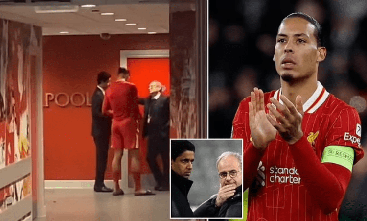 Van Dijk tremb tifozët e Liverpool-it , kokë më kokë me Al-Khelaifin dhe Luis Campos