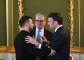 Bisedime në Paris mes Zelensky-t dhe Macron-it përpara samitit për Ukrainën