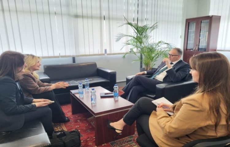 Kryetari i Gjykatës Supreme takon delegacionin britanik