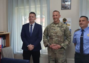 Donacion nga KFOR-i, përurohet dhoma mike në stacionin policor në Kamenicë